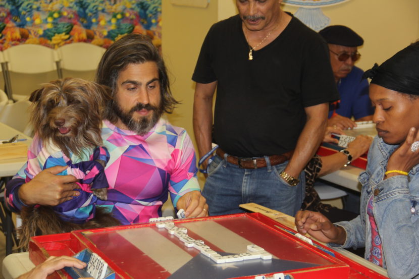 Topher Brophy Socialized at Los Sures 'David Santiago' Senior Center ...